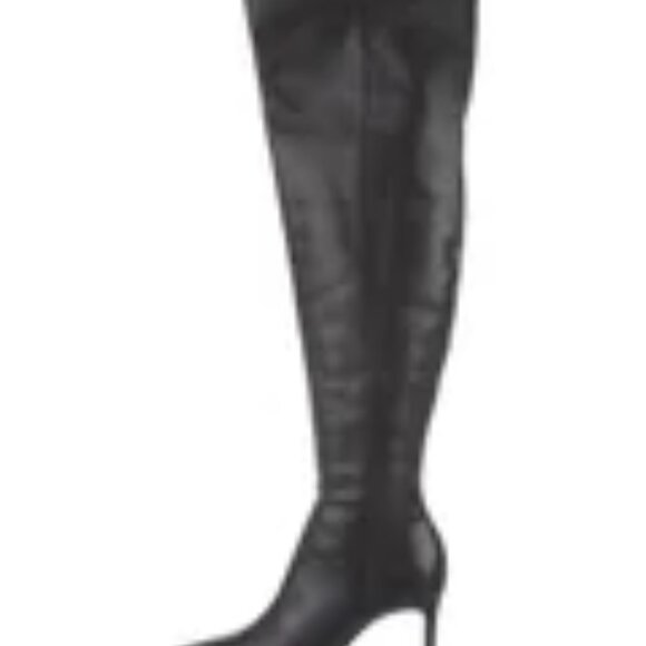 Schutz Black Leather Over-the-Knee Stiletto Boot. NWOB Sz: 7.5B - Picture 10 of 10